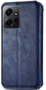 Чехол-книжка Getman Cubic Wallet для для Xiaomi Redmi Note 12 - Navy Blue