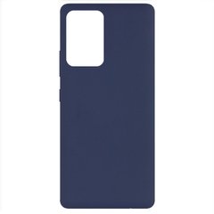 Чехол Premium Silicone Cover для Samsung Galaxy A52 (5G) - Dark Blue