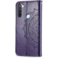Чехол-книжка JR Art для Xiaomi Redmi Note 8 / Note 8 2021 - Purple
