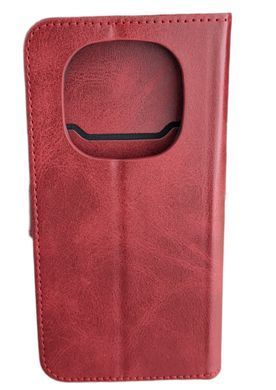 Чохол-книжка JR Original для Xiaomi Redmi Note 15 - Dark Red