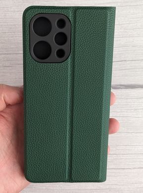 Чехол книжка JR Elegant для Xiaomi Redmi 12 - Dark Green