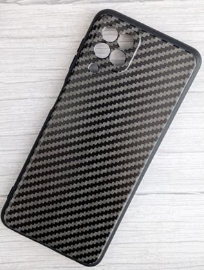 Защитный чехол Hybrid Carbon для Samsung Galaxy M32 - Navy Black