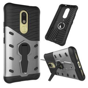 Защитный чехол Hybrid для Motorola Moto M "металлик"
