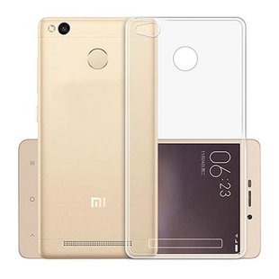 Ультратонкий силиконовый бампер для Xiaomi Redmi 3S / 3 Pro