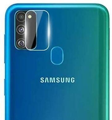 Гнучке захисне скло на камеру для Samsung Galaxy M31 - Clear