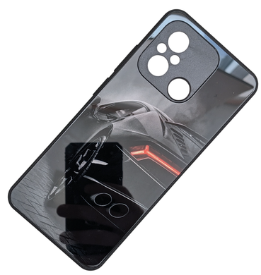 TPU+Glass чохол Twist для Xiaomi Redmi 12C - Grey