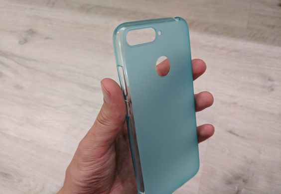 Матовый TPU чехол для Huawei Y6 Prime (2018) - Blue