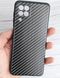 Защитный чехол Hybrid Carbon для Samsung Galaxy M32 - Navy Black (4706). Фото 1 из 9