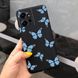 Силіконовий чохол з малюнком для Xiaomi Redmi Note 12 - Метелики на темному тлі (72261). Фото 1 із 6