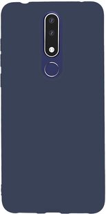 Силиконовый чехол для Nokia 3.1 Plus - Blue