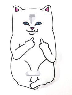 Чехол в виде "Bad Cat" для Lenovo A1000
