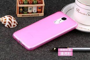 Силиконовый чехол для Lenovo K6 Note "розовый"