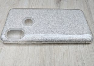 Силиконовый TPU чехол Shine для Xiaomi Redmi Note 6 Pro - Silver