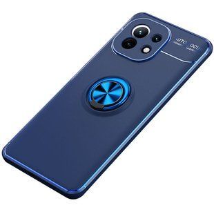Чохол Hybrid Car Magnetic Ring для Xiaomi Mi 11 Lite - Blue