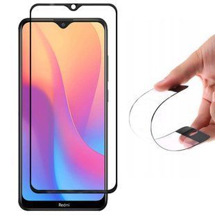 Гибкое защитное стекло Nano (full glue) для Xiaomi Redmi 8A