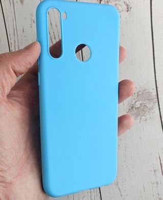 Силиконовый чехол для Xiaomi Redmi Note 8 / Note 8 (2021) - Light Blue
