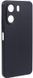 Силіконовий TPU чохол для Xiaomi Redmi 13C - Black (7365). Фото 1 із 14