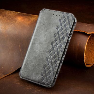 Чехол-книжка Getman Cubic Wallet для для Xiaomi Redmi 13C - Navy Grey