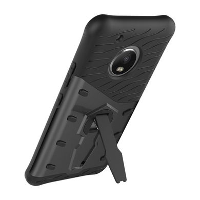 Защитный чехол Hybrid для Motorola Moto G5 Plus "черный"