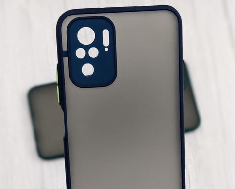 Накладка TPU Matte Case для Xiaomi Redmi Note 10 / Note 10s - Dark Green