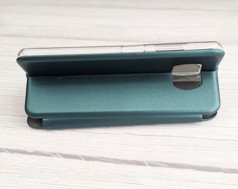Чохол (книжка) BOSO для Xiaomi Poco X3 NFC / Poco X3 Pro - Dark Green