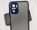 Накладка TPU Matte Case для Xiaomi Redmi Note 10 / Note 10s - Dark Green (14928). Фото 4 из 4