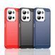 Силиконовый чехол Hybrid Carbon для Xiaomi Redmi 15C - Red (27117). Фото 6 из 8
