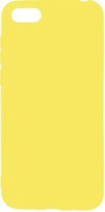 Силиконовый чехол для Huawei Y5 2018 / Honor 7A - Yellow