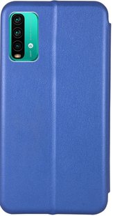 Чехол-книжка BOSO для Xiaomi Poco M3 / Redmi 9T / Redmi Note 9 4G - Blue