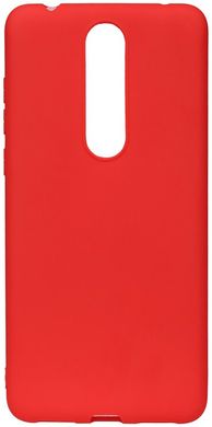 Силиконовый чехол для Nokia 3.1 Plus - Red