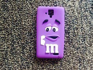 3D об'ємний чохол для Lenovo A536 - ММ фіолетовий