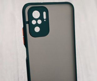 Накладка TPU Matte Case для Xiaomi Redmi Note 10 / Note 10s - Green