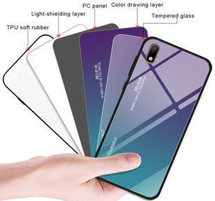 Чохол TPU+Glass для Huawei Y5 2019