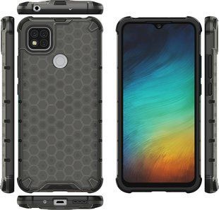 Противоударный чехол Honeycomb для Xiaomi Redmi 9C - Black