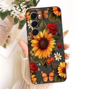 Силіконовий (TPU) чохол з малюнком для Xiaomi Redmi 15 - Квітка
