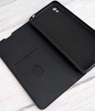 Чехол (книжка) Abstract для Xiaomi Redmi 9A - Dark Brown