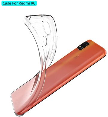Ультратонкий силиконовый чехол для Xiaomi Redmi 9C