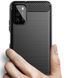 Силіконовий чохол Hybrid Carbon для Xiaomi Poco M3 - Black (32853). Фото 1 із 7
