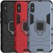 Ударопрочный чехол Transformer Ring для Xiaomi Redmi 9A - Red (27951). Фото 6 из 11
