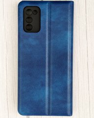 Чехол книжка BOSO Soft Matte для Samsung Galaxy A03S - Blue