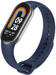 Силиконовый ремешок для Xiaomi Mi Band 6 - Dark Blue