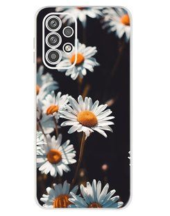 Силіконовий (TPU) чохол з малюнком для Samsung Galaxy A23 - Ромашки