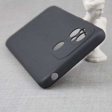 Силіконовий TPU чохол для Xiaomi Redmi 12C - Black Full Camera