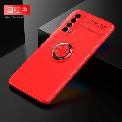 Чехол Hybrid Magnetic Ring для Huawei P Smart 2021 - Red