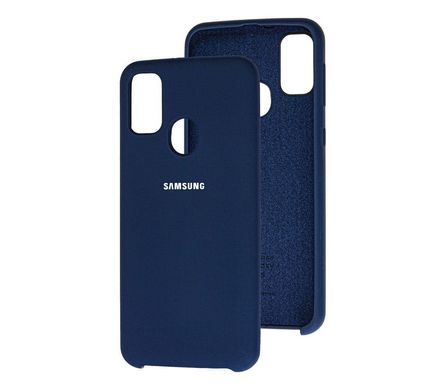 Чехол Original Silicone Cover для Samsung Galaxy M21 - Dark Blue