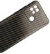 Защитный чехол Hybrid Carbon для Xiaomi Redmi 10С - Dark Black (24925). Фото 4 из 6