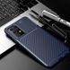 Чехол Premium Carbon для Samsung Galaxy A52 - Dark Blue (25368). Фото 1 из 6