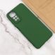 Защитный чехол Hybrid Silicone Case для Xiaomi Redmi Note 11 - Dark Green (15846). Фото 1 из 4