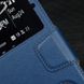 Чохол (книжка) з віконцем для Lenovo Vibe C (A2020) "синій" (20288). Фото 1 із 10