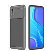 Чехол Premium Carbon для Xiaomi Redmi 9A - Black